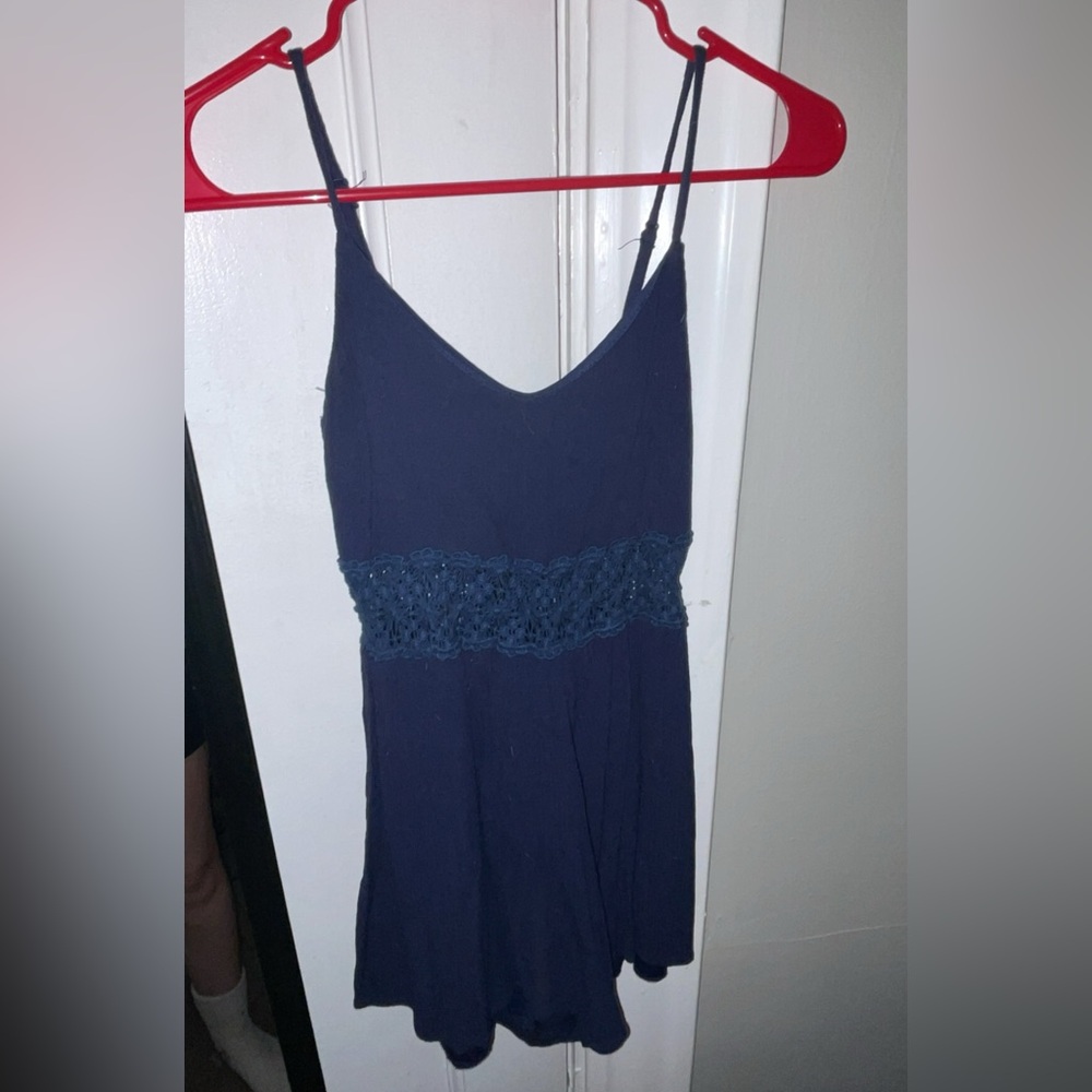 XS Navy blue Romper by Altard State